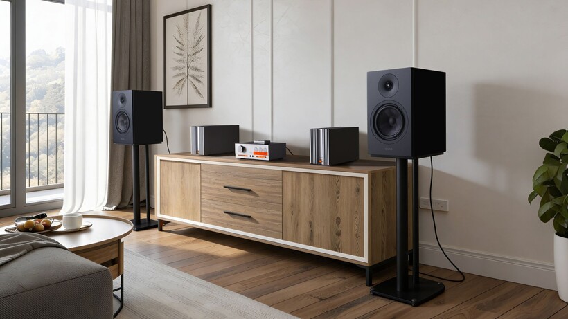 QUAD Elegan speakers