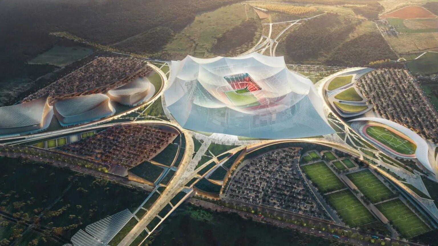 This monumental 115,000 seat stadium could feature at the next World Cup