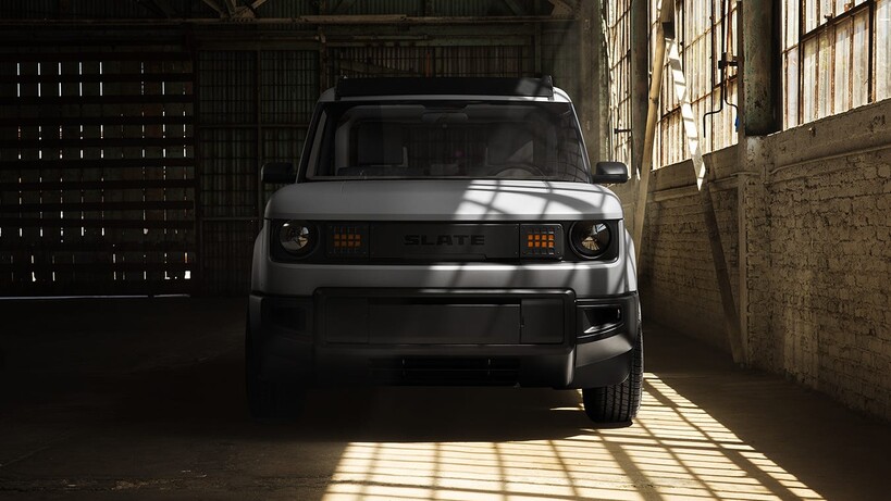 Slate Truck full front view