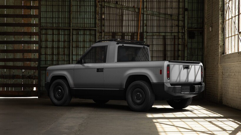 Slate Truck pickup rear view