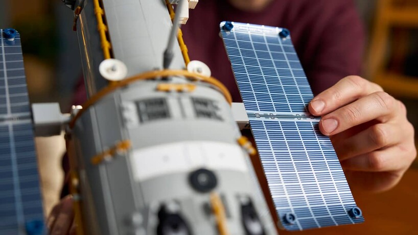 Lego Hubble telescope wings