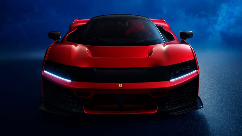 Ferrari F80 front on