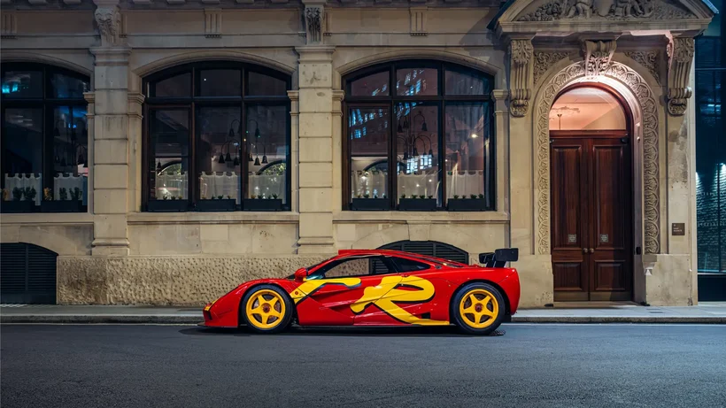 McLaren F1 GTR side view