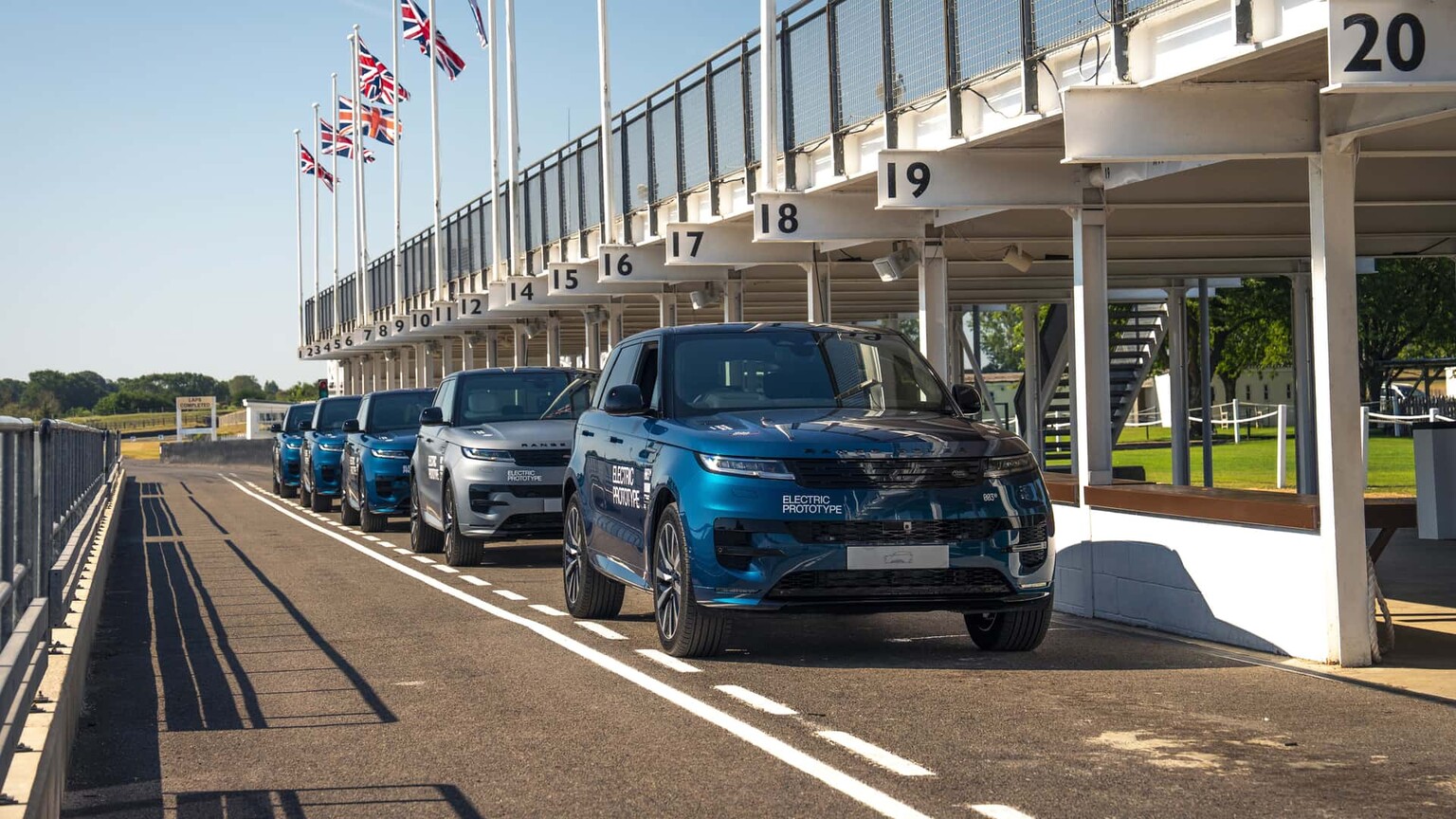 This is what the electric Range Rover Sport will look like