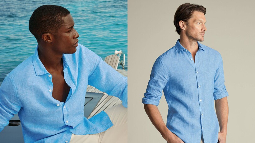 Charles Tyrwhitt Pure Linen Shirt