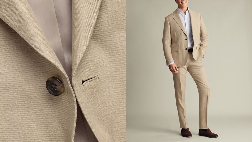 Charles Tyrwhitt Linen Suit