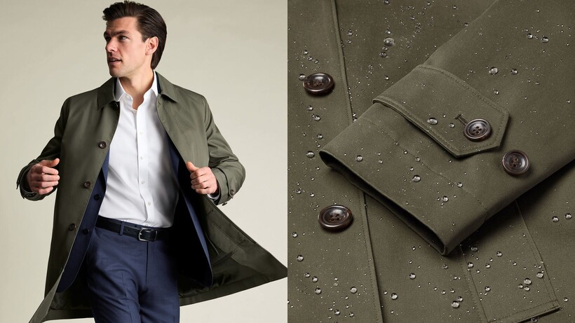 Charles Tyrwhitt Showerproof Raincoat