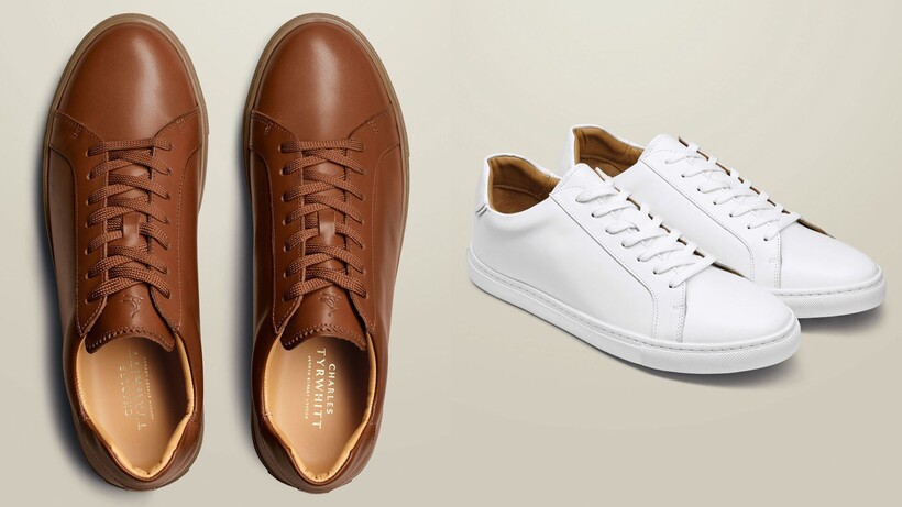 Charles Tyrwhitt Leather Dress Sneakers
