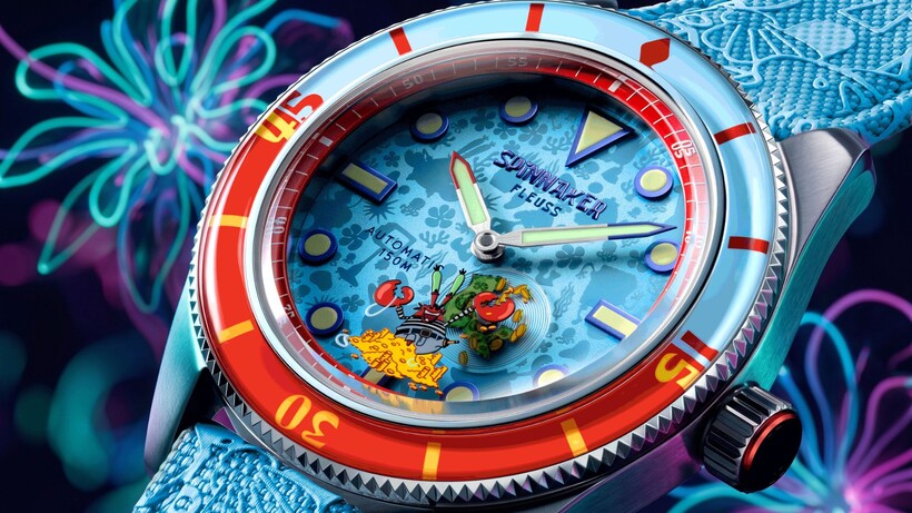 Spinnaker Spongebob dive watches