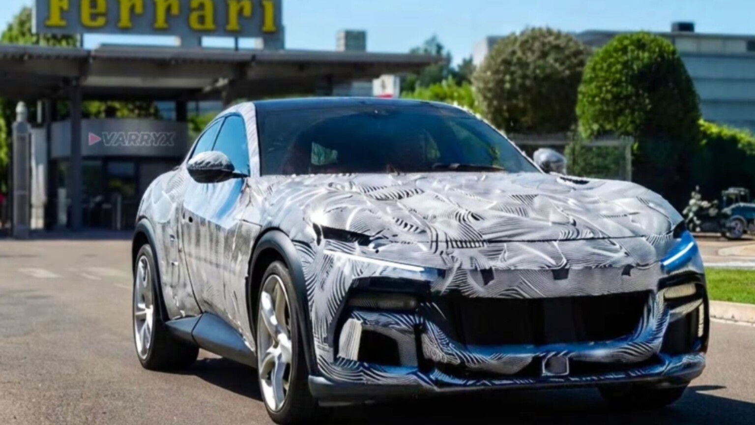 A new Ferrari SUV has been spotted