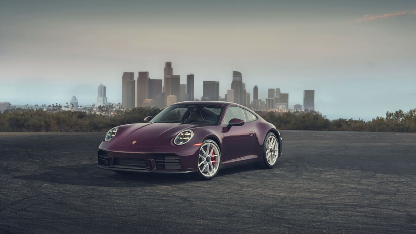 2027 Porsche 911 Carrera S with MT Package featuring a six-speed manual transmission