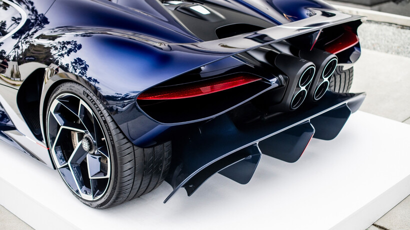 Bugatti Tourbillon V16 hypercar representing the brand’s new generation of performance cars