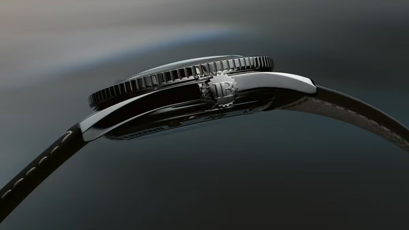 Blancpain Fifty Fathoms Bathyscaphe 70th Anniversary watch with meteor-grey dial and vintage-inspired dive bezel