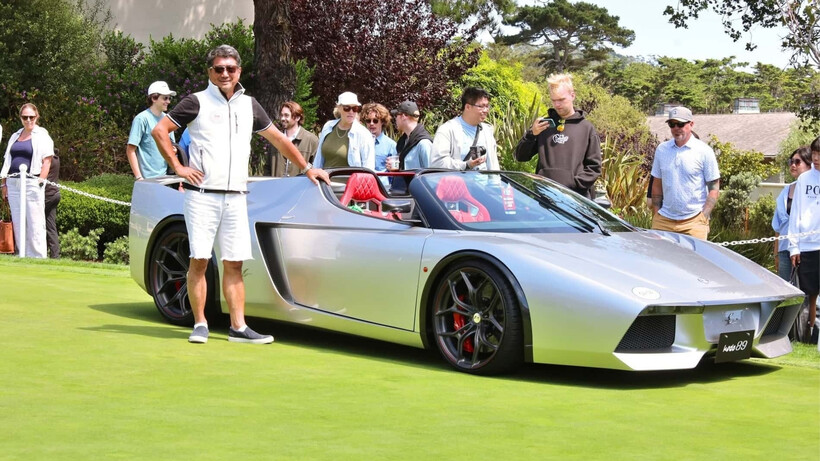Ken Okuyama Kode89 supercar with low-slung retro-inspired bodywork and naturally aspirated V12