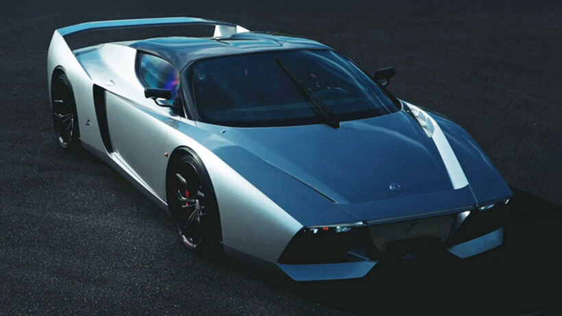 Ken Okuyama Kode89 supercar with low-slung retro-inspired bodywork and naturally aspirated V12