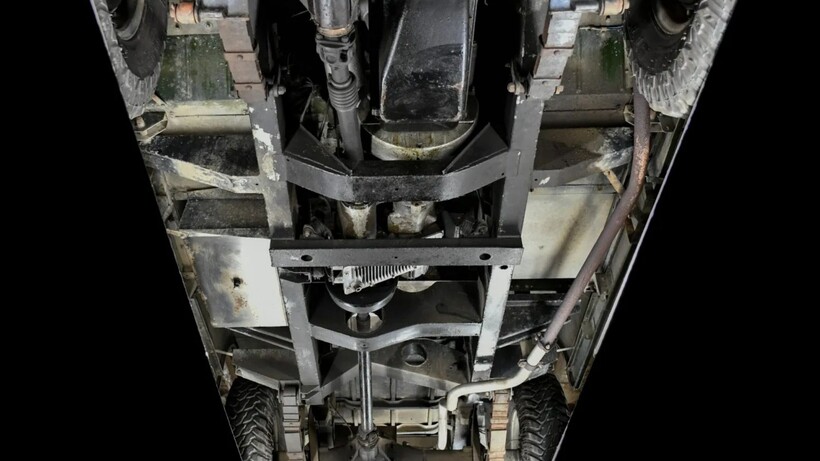 Bronze Green 1959 Land Rover Series II pickup formerly owned by Daniel Craig and Rachel Weisz
