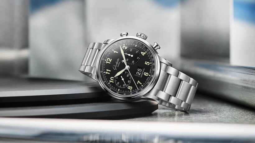 Glashütte Original Senator Chronograph and Senator Chronograph Navigator with silver and black dials