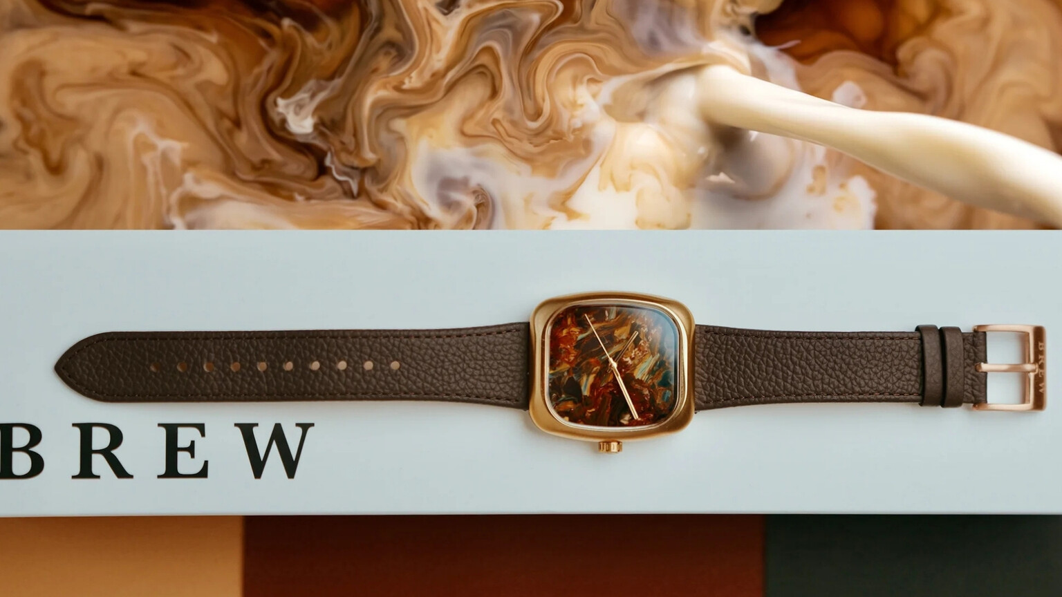 Brew Watches launches limited edition stone-dial watch made to look like coffee