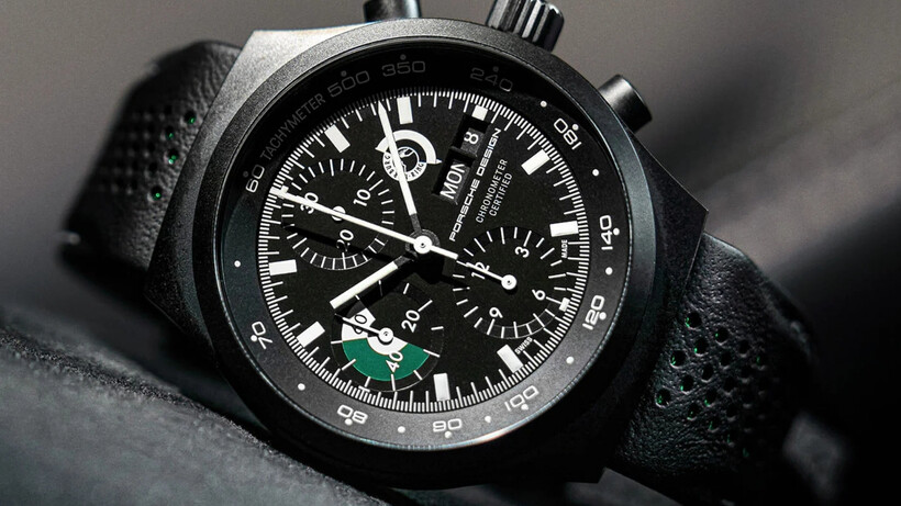 Porsche Design Chronograph 1 created to match the 911 GT3 100 Jahre Nürburgring