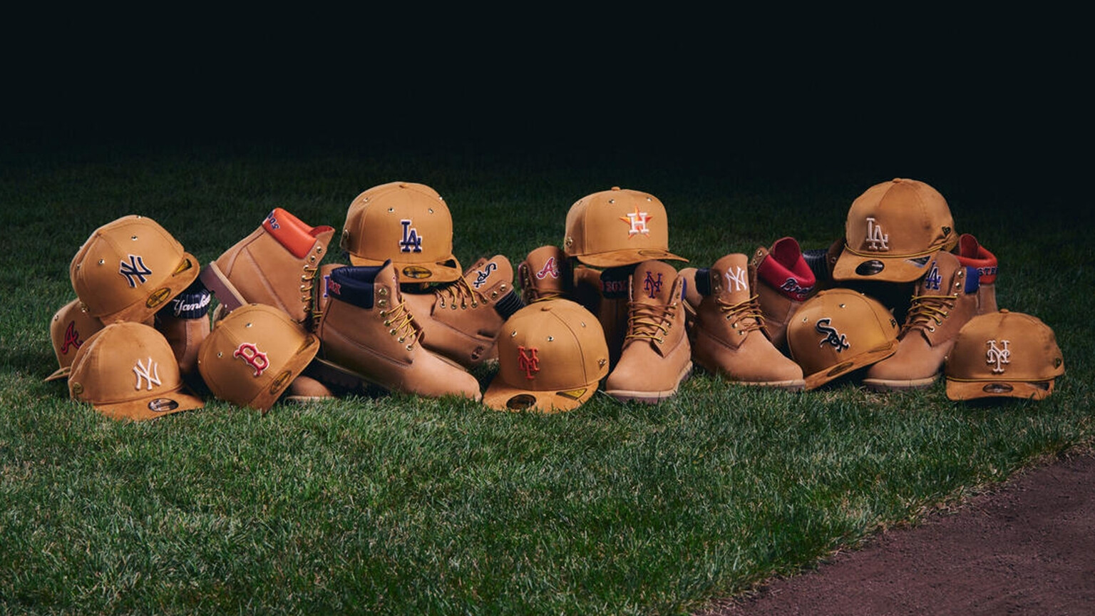 Timberland x New Era collection allows you to show support for your favourite baseball team