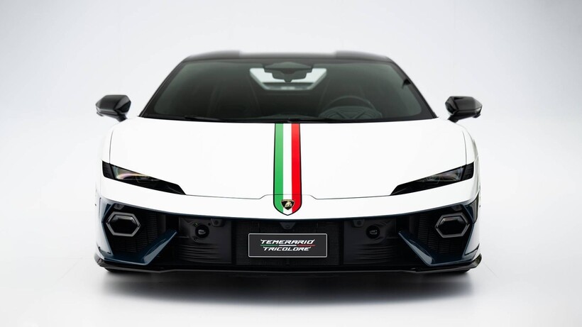 Lamborghini Temerario hybrid supercar representing the brand’s approach to high-performance electrification