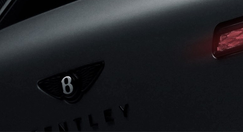 bentley torcal rear logo